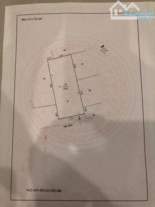 2tỷ8👉25m2, 3 tầng HẺM BA GÁC THÔNG TỨ PHÍA TÂN KỲ TÂN QUÝ - 4