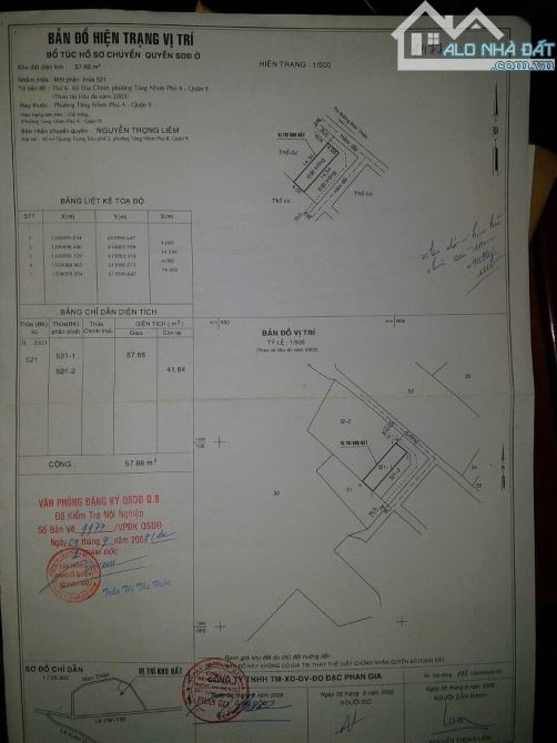 Bán đất hẻm 210 Man Thiện , Tăng Nhơn Phú A ,Quận 9 - 4