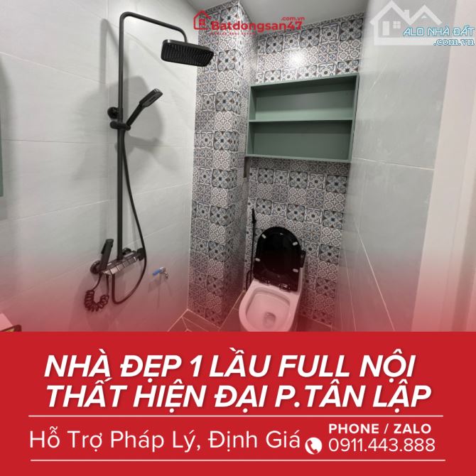 💥BÁN CĂN NHÀ 1 LẦU TRẦN QUÝ CÁP  P. TÂN LẬP - 5