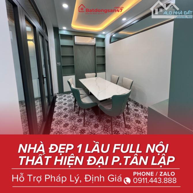 💥BÁN CĂN NHÀ 1 LẦU TRẦN QUÝ CÁP  P. TÂN LẬP - 6