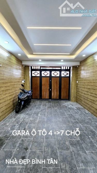 NHÀ BÌNH TÂN,MÃ LÒ,HƯƠNG LỘ 2,5 TẦNG LUNG LINH,HẺM 6M THÔNG,60M2(4x15M)5PN,GIÁ 7 xxT - 6