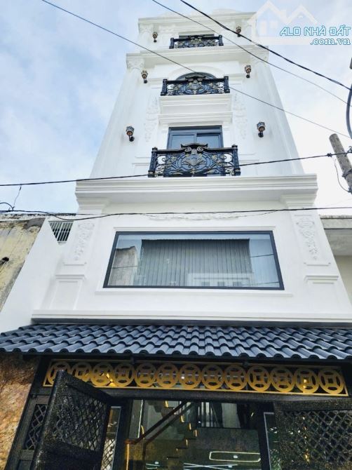 Ban nha Đường số 14, Phường Bình Hưng hòa A Quận Bình Tân. Dt 48m2 - 4 x 12 - 5 Tầng. Giá
