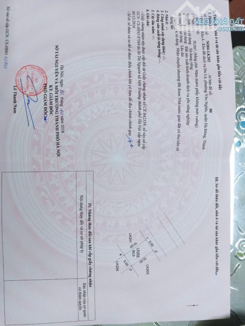 BÁN ĐẤT KHU A YÊN NGHĨA, HÀ ĐÔNG_PHÂN LÔ VỈA HÈ_GẦN GA TÀU ĐIỆN TRÊN CAO_DT:50M_GIÁ:9,1 TỶ