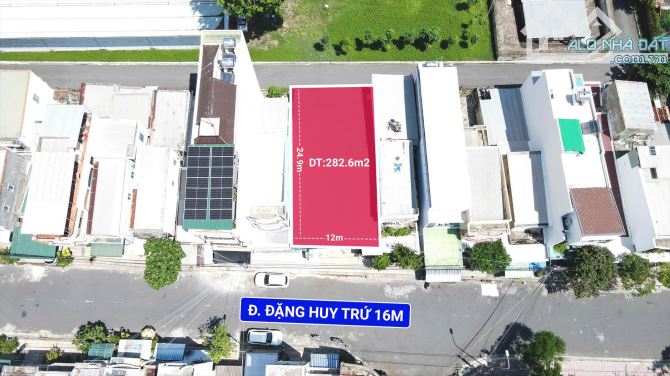 Bán Đất Gần Sát Biển 282,6 M2 - Đường Đặng Huy Trứ - P.Vĩnh Nguyên - Nha Trang