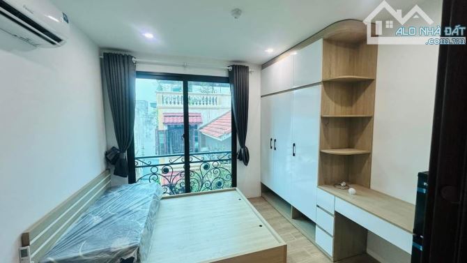 Toà CHDV Cầu Giấy,Ngõ Rộng,Thang Máy,Lô góc 2 thoáng,50m2*6T,10P KK,dòng tiền 55triệu,PCCC - 1
