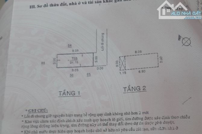 ⚠️HÀNG HIẾM⚠️Bán nhà 24m2 trong hẻm Nguyễn Sỹ Sách , P.15 , gần chợ Tân Trụ, giá 2 tỷ 5 - 2