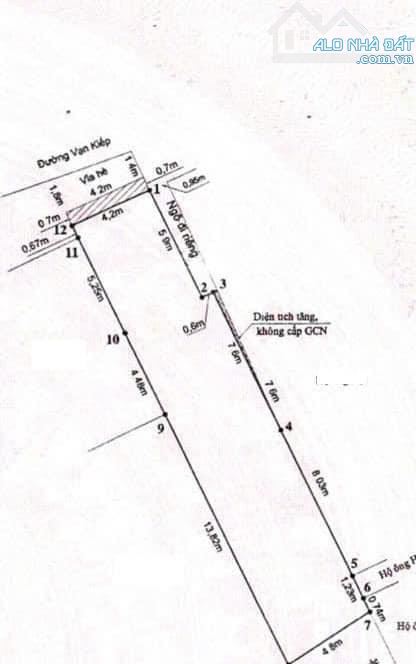 Bán đất mặt phố Vạn Kiếp, Thượng Lý, Hồng Bàng