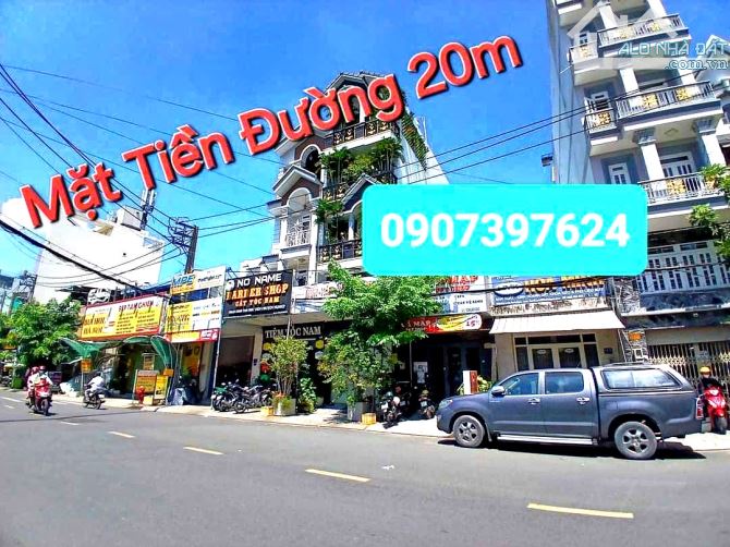 Bán nhà mặt tiền p15 Tân Bình, 250m, 11x25m,mặt tiền đường 20m có lề,  2x tỷ