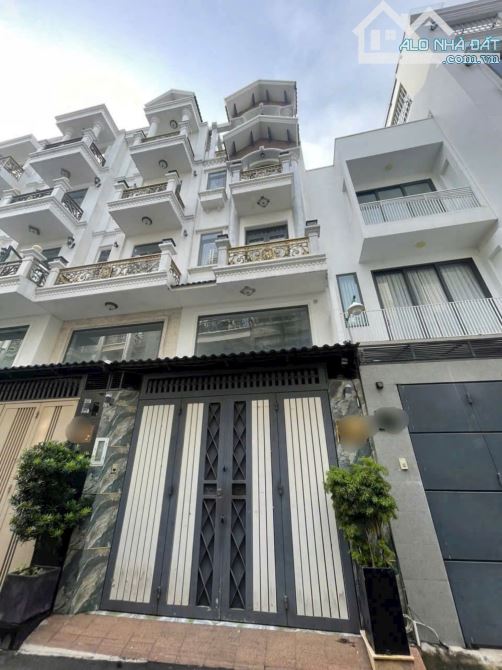 Nhà mới khu đồng bộ - Chợ An Nhơn, P.6, GV. Trệt lững 3 lầu, giá 8,5ty