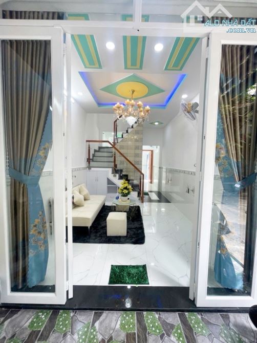 Bán Nhà GẦN CÔNG VIÊN LÀNG HOA _ MẶT TIỀN HẺM XE TẢI _ ĐƯỜNG LÊ VĂN THỌ _ 42M2