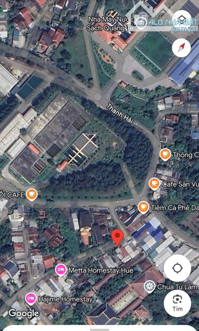 Đất kiệt 44 Thanh Hải, Thuỷ Xuân (sau lưng cafe Dalax), Cách điện Biên chỉ 400m Dt: 102m2 - 1