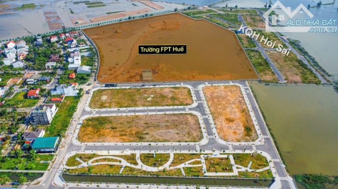 Bán 300m2 (ngang 12m ) Biệt Thự KQH  Thuỷ Thanh - View kênh thoáng mát  👉 22.7 tr/m2 - 2