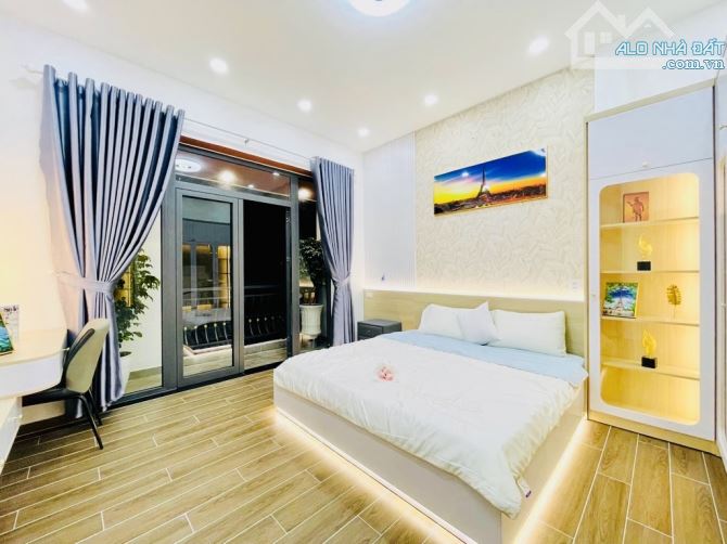 NHÀ ĐẸP, 54m2, 4,1m x 14m, Hẻm Ô Tô, Emart Phan Ích - Tặng Full Nội Thất Xịn Xò - NHỈNH 5t - 2
