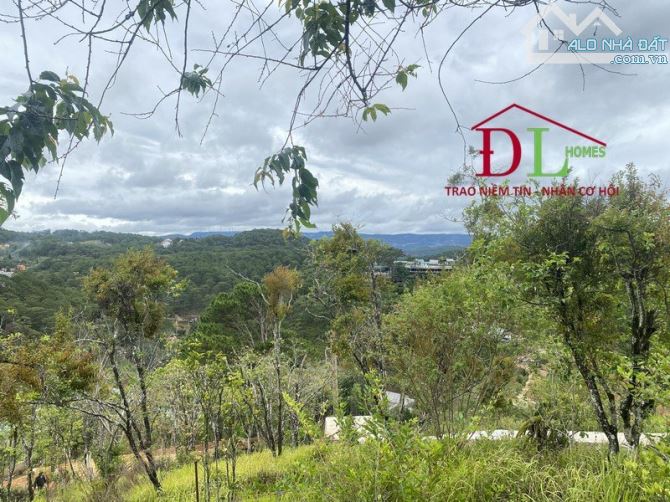 3749 🏞⛺️🏡 ĐẤT XÂY DỰNG ĐƯỜNG BA THÁNG TƯ - VIEW RỪNG THÔNG - VỊ TRÍ CỬA NGÕ TRUNG TÂM ĐL - 3