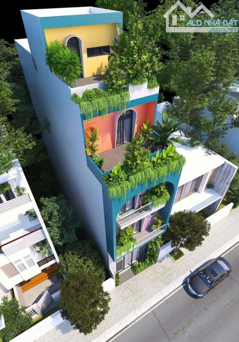 Bán rẻ tòa nhà CHDV 5 x 21m 1 trệt 1 lửng 4 lầu Lê Văn Sỹ Q3 TP.HCM - 4
