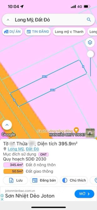 MẶT TIỀN TÔN THẤT THUYẾT- CÁCH BIỂN PHƯỚC HẢI 1.5KM- ĐẤT ĐỎ - BRVT - 7