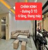 CHÍNH KINH - đường Ô TÔ - 6 tầng, tháng máy - tặng full nội thất -