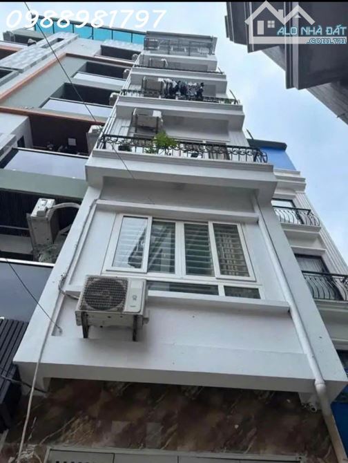 Bán nhà mặt phố Đền Lừ 2, Hoàng Mai, 40m², 7 tầng, 14 tỷ, sổ đỏ