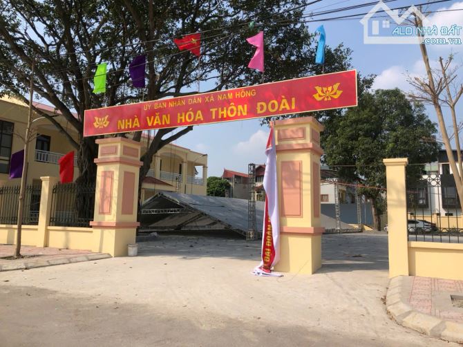 ĐẤT ĐẸP THÔN ĐOÀI NAM HỒNG, 63M2, ĐƯỜNG THÔNG Ô TÔ NGỦ TRONG ĐẤT, 50M RA HỒ ĐIỀU HÒA.