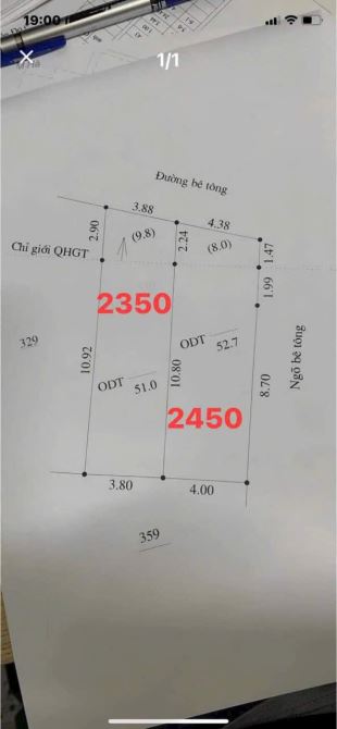 Bán 2 lô liền nhau ngõ phố phường Ngọc Châu thành phố Hải Dương