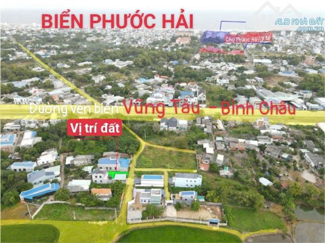 Bán Đất 7x24m Phước Hải - Hẻm Ô Tô - View Núi Đẹp - Phù Hợp Second Home - 1