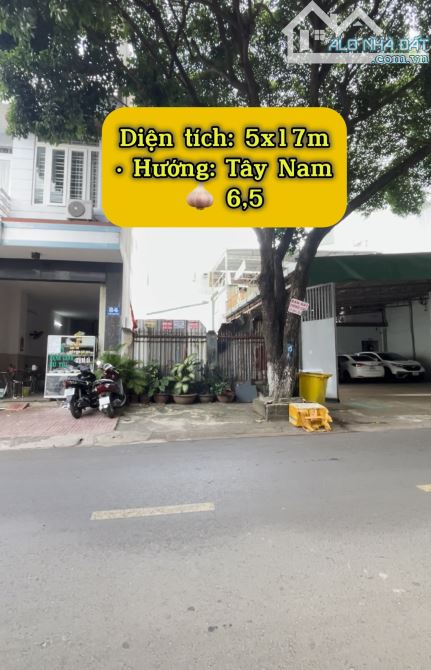 BÁN LÔ ĐẤT MẶT TIỀN ĐƯỜNG TRẦN QUANG KHẢI - NGAY QUẢNG TRƯỜNG - DT: 5x17m - 6,5 TỶ - 1