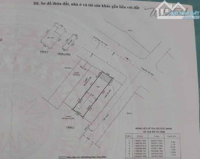 bán nhà mặt tiền 599 Cây Trâm P8 GV, Dt 8x17m, ĐCT 35tr/th. Giá 24,5 tỷ TL - 2