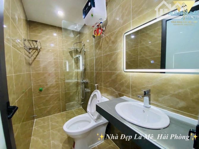 .Nhà xây mới Miếu Hai Xã - Lê chân - 2,29 tỷ - 3