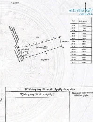 BÁN ĐẤT SKC, MT NHỰA, LONG NGUYÊN, BÀU BÀNG, DT:34x157, TC200M2, SKC5657M2, SHR, 17,571 TỶ - 4