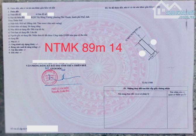 NHÀ 2 TẦNG MT NGUYỄN THỊ MINH KHAI, ĐƯỜNG 19.5M CHỈ CÁCH ĐƯỜNG HÙNG VƯƠNG 50M - 7