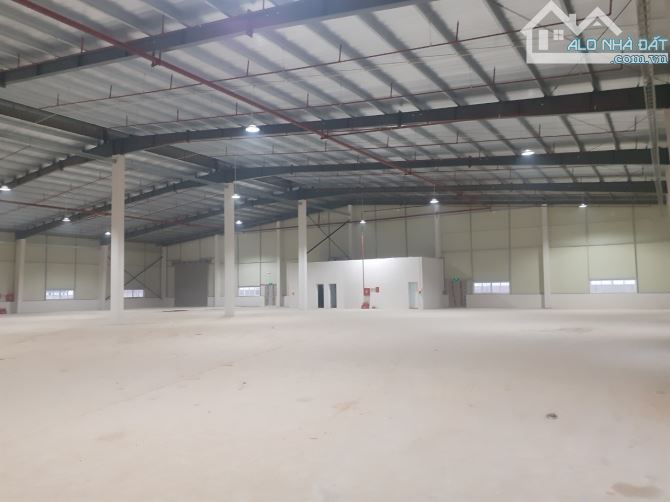 Cho thuê 2.000m2 xưởng tại Khu Công nghiệp Bá Thiện. pccc tự động.