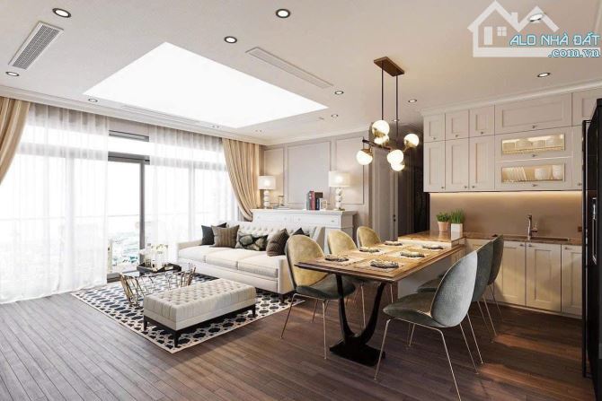 Cho thuê căn hộ chung cư Vinhomes Nguyễn Chí Thanh 86m2, 2 ngủ đủ đồ giá chỉ từ 22 tr/th