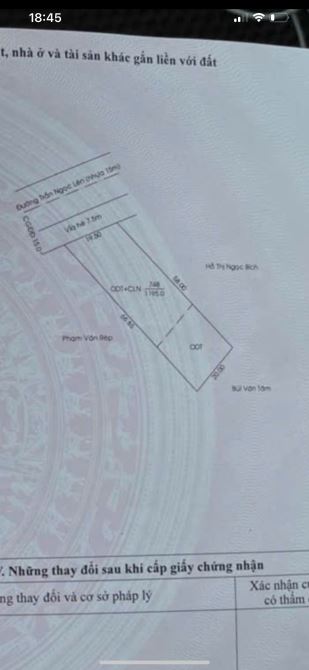 Bán Đất mặt tiền đường Trần Ngọc Lên 1195m2, có 400m2 thổ cư - 2