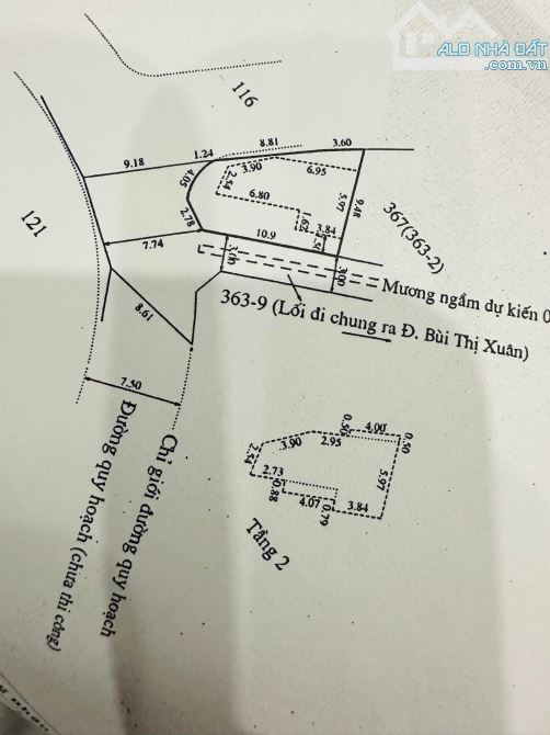 Nhà 2 tầng đường ô tô vi vu tận nơi gần Khu quy Hoạch Bàu Vá - 4