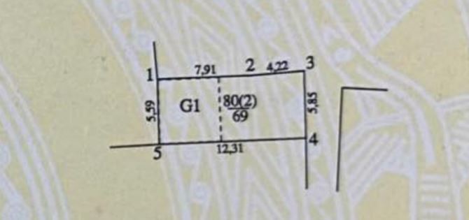 BÁN ĐẤT THỤY PHƯƠNG, LÔ GÓC, NGÕ NÔNG, 20M Ô TÔ TRÁNH, 70M2, MT 5,8M, GIÁ NHỈNH 100TR. - 4