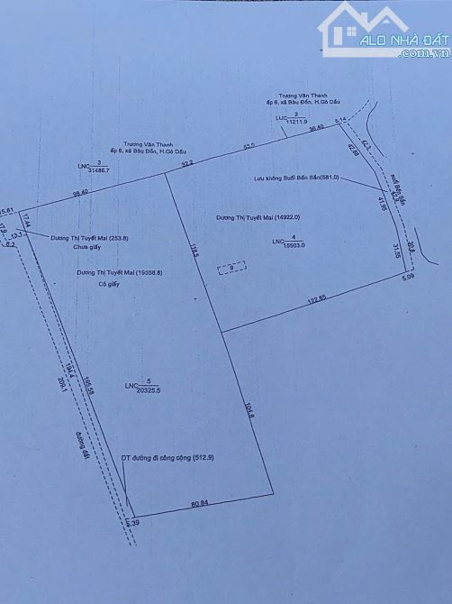 Bán 1,3 mẫu sầu riêng ở gò dầu tây ninh giá 4,5tỷ - 6