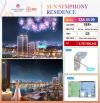 CĂN HỘ SÂN VƯỜN SYMPHONY SÁT SÔNG HÀN 87,2M CAO TRẦN 4.5M CHỈ 4,X TỈ