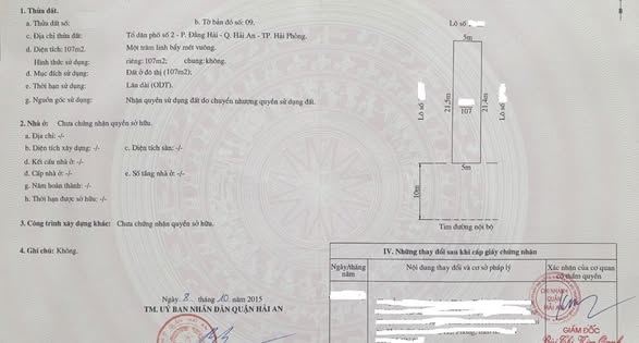 Bán đất Tái định cư ĐỒNG DỨA - Đằng Hải - Hải An - Đường rộng 20m cả vỉa hè