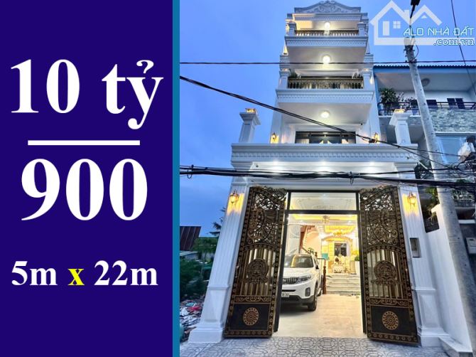 BÁN NHÀ ĐÀO TÔNG NGUYÊN LÔ NHÌ NHÀ BÈ - DT: 5 X 22M - FULL NỘI THẤT CAO CẤP