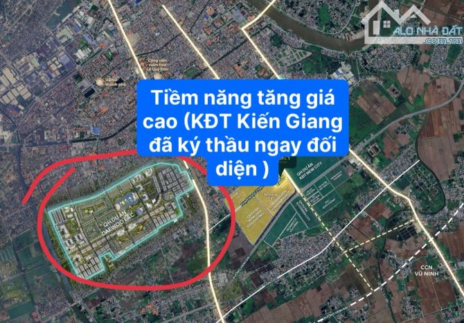 Đất Vũ Chính TP Thái Bình vài bước chân ra đường Chu Văn An mà chưa đến 1,2 tỷ quá rẻ - 2