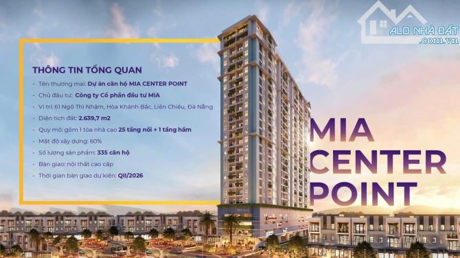 Mia Center Point - căn hộ sáng giá nhất trung tâm TP.Đà Nẵng chỉ với 4x triệu/m2 - 3