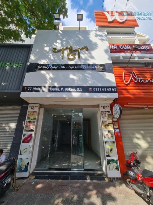 VIP - Mặt Tiền Đinh Tiên Hoàng, Quận 1 - 4m x 18m 5 Tầng - Gần Điện Biên Phủ