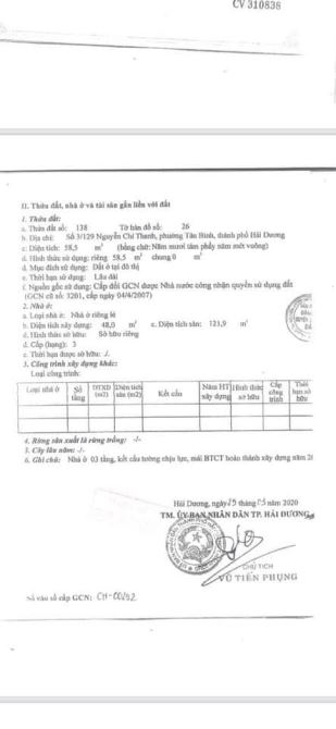 Bán nhà 3 tầng đẹp, nhà dân xây ngõ phố Nguyễn Chí Thanh, thành phố Hải Dương - 6