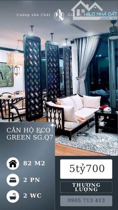 CĂN HỘ CAO CẤP ECO GREEN SÀI GÒN - TẶNG TOÀN BỘ NỘI THẤT! - 2