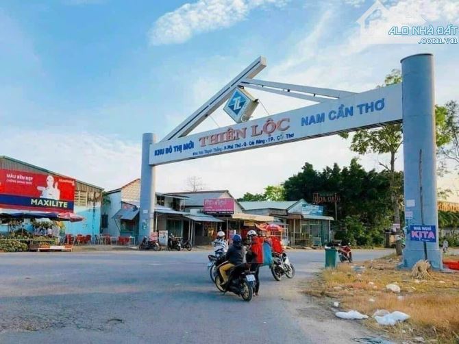 BÁN NỀN ĐẸP GÓC 2 MẶT TIỀN KDC THIÊN LỘC GẦN TRƯỜNG HỌC VIỆT MỸ