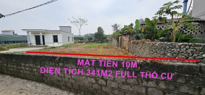 Bán 341m2 full thổ cư trung tâm xã Thanh Cao, Lương sơn giá chỉ hơn 1 tỷ - 1