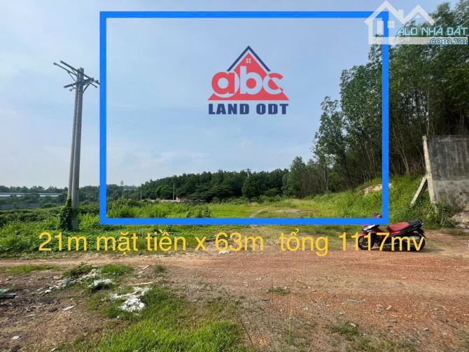 BÁN LÔ ĐẤT 1117m2  GẦN ĐẬP NGŨ PHÚC THUỘC XÃ HỐ NAI 3 chỉ 3ty2 - 3