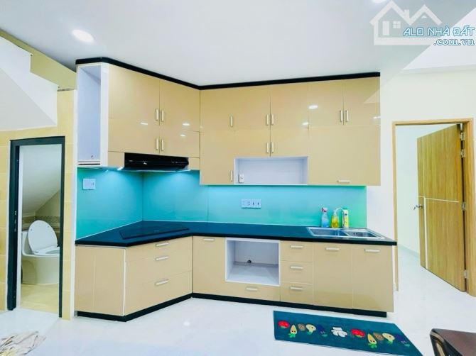 ** NHÀ MỚI SÁT CÔNG VIÊN LÀNG HOA, 69M2, 3 TẦNG, 6.1 TỶ - LÊ VĂN THỌ, P.8, GÒ VẤP, TP.HCM. - 4