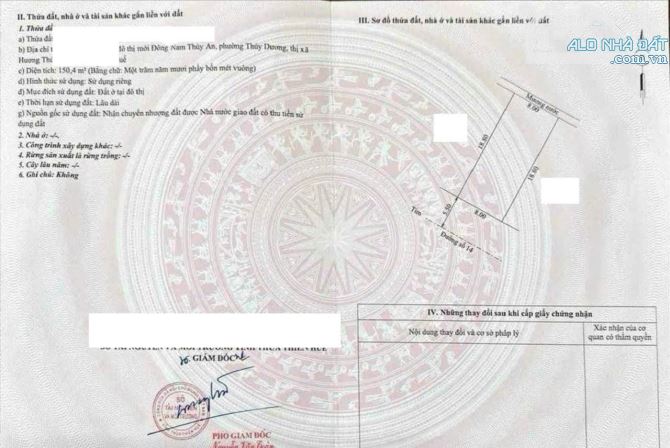 BÁN ĐẤT BIỆT THỰ KHU VIP ĐÔNG NAM THUỶ AN - 5