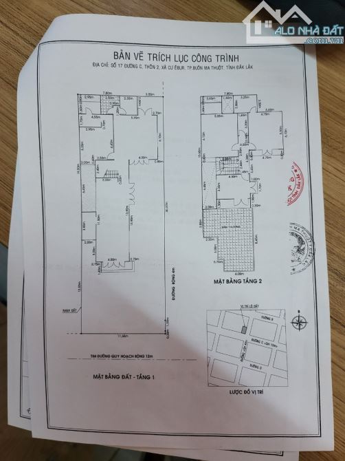 NHÀ 1 MÊ SIÊU ĐẸP, GÓC 2 MẶT TIỀN ĐƯỜNG C, CƯ BUR, CÁCH NGÃ 6 CHỈ 3KM - 5